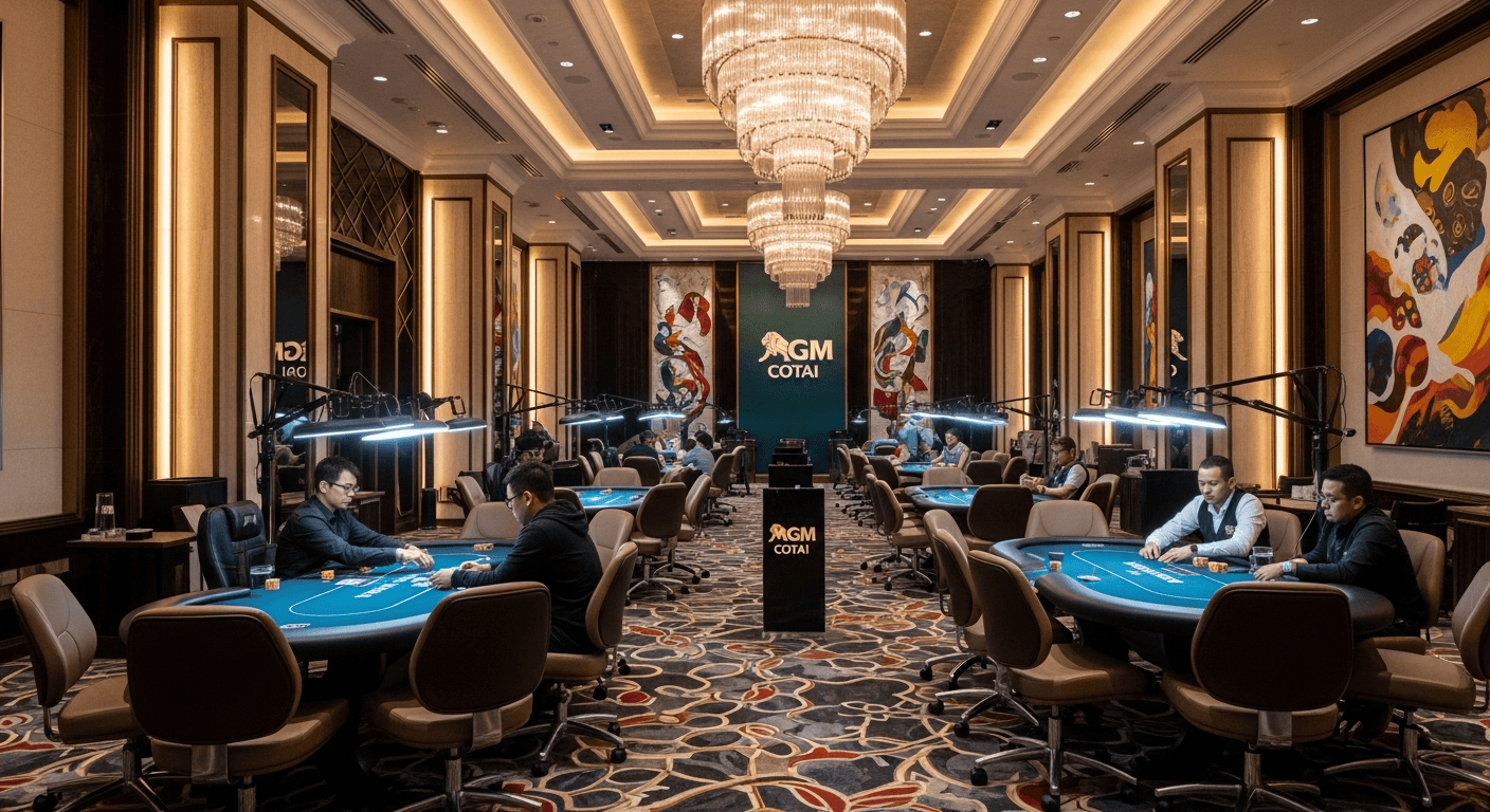 salle de poker MGM Cotai