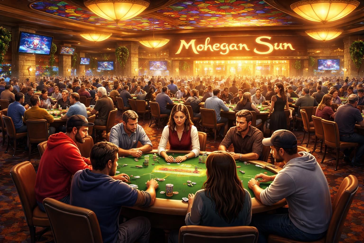 découvrez les meilleures stratégies pour gagner à la salle de poker mohegan sun dans le connecticut, usa. améliorez votre jeu et maximisez vos gains grâce à nos conseils experts.